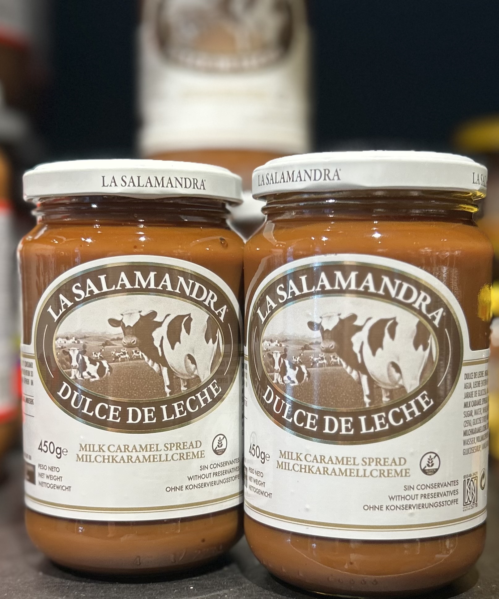 dulce de leche salamandra- 450 gr.